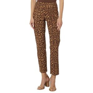 Krazy Larry Pull On Leopard Print Pants